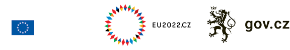 Logo - Evropská komice, EU2022.CZ, gov.cz